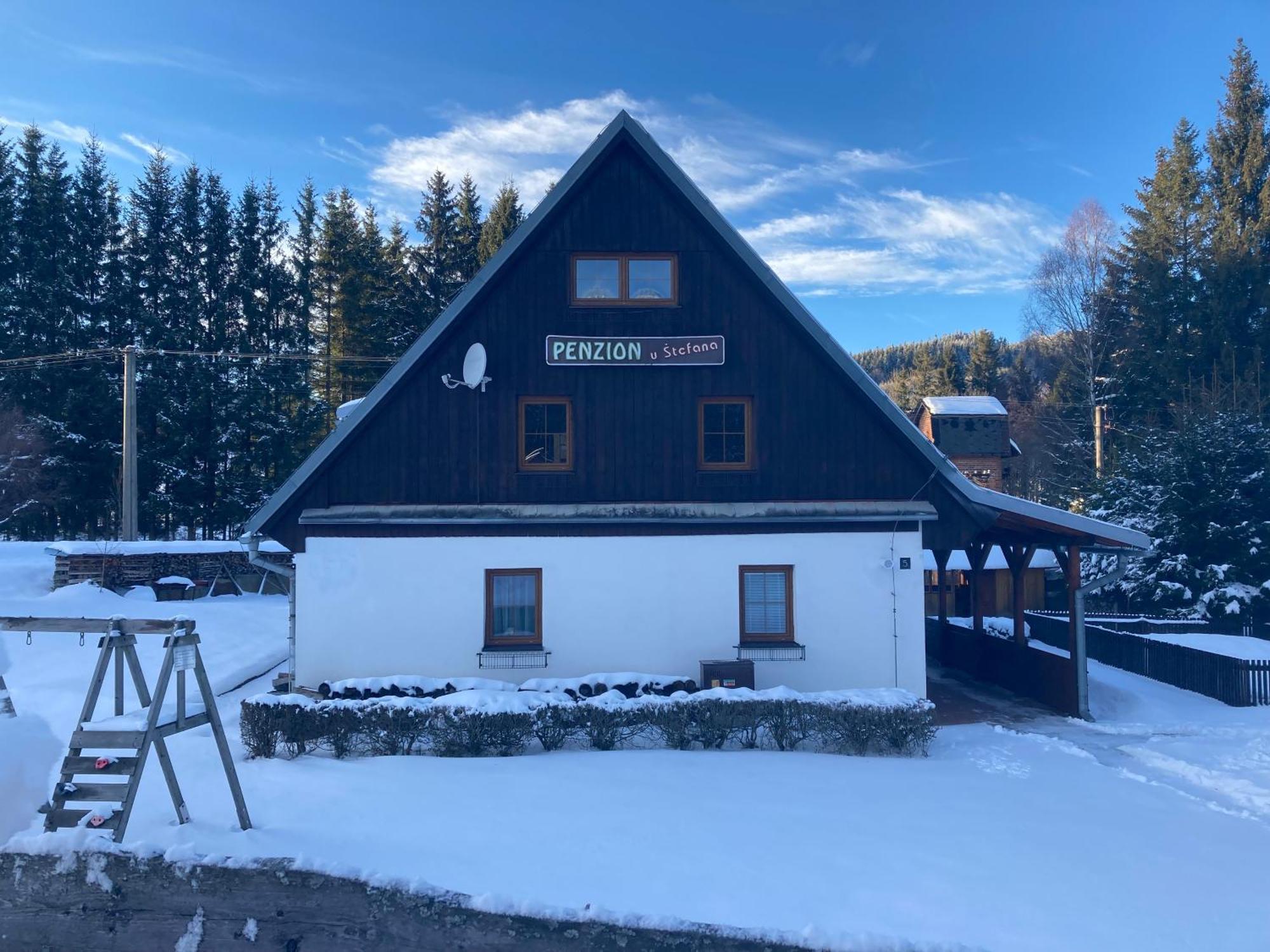 Penzion U Štefana Ostružná Esterno foto